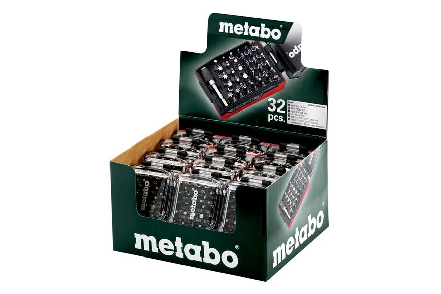 Набір біт для акумуляторного інструменту Metabo 32 шт (626696000) 626696000 фото