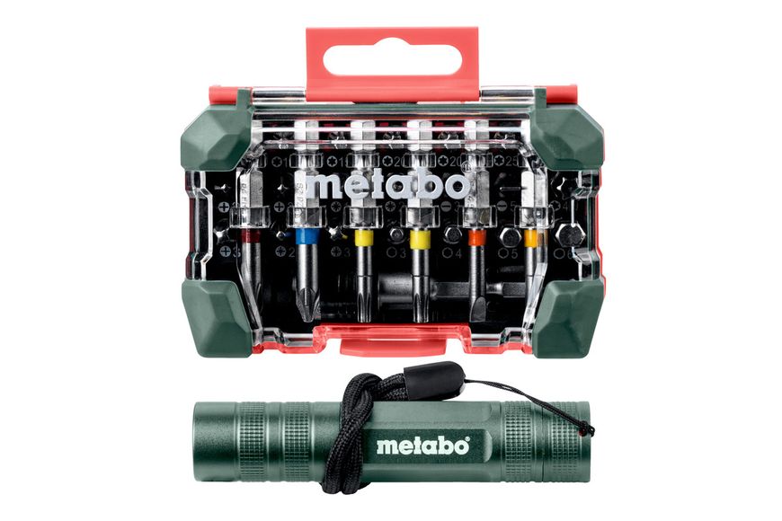 Набір біт Metabo SP 29 шт з ліхтариком 626721000 фото