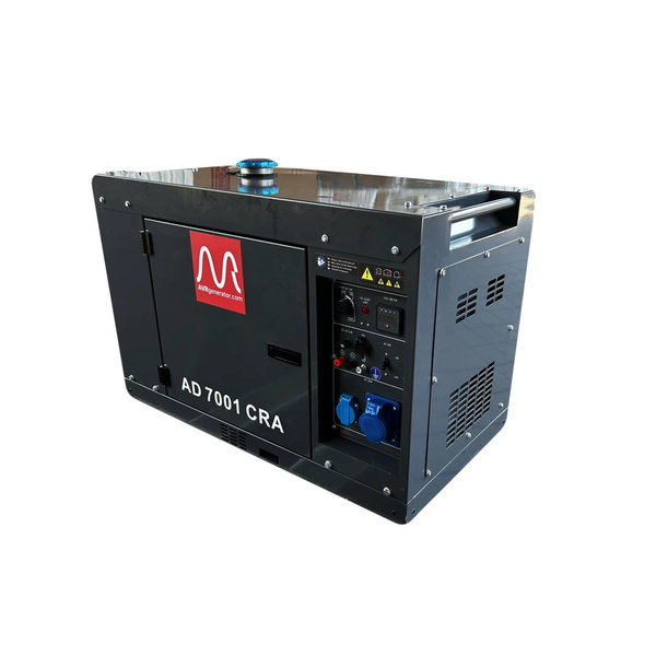 Дизельний генератор 6 кВт Metier AD7001CRA (34451) 34451 фото