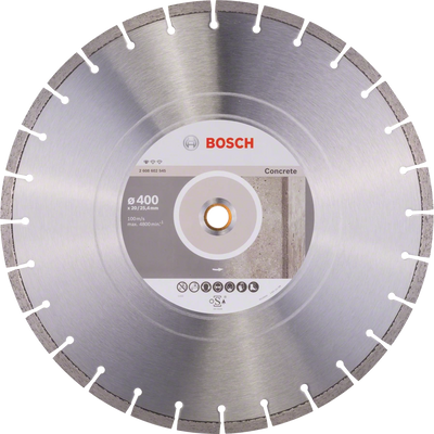 Алмазний диск Bosch Standart for Concrete 400х20/25.4 мм (2608602545) 2608602545 фото