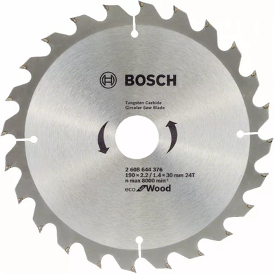 Пильний диск Bosch ЕСО for Wood 190х30 (2608644376) 2608644376 фото