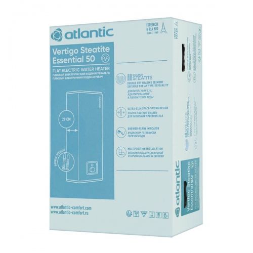 Бойлер Atlantic Steatite Essential Vertigo 50 MP-040 2F 934010 фото