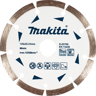 Алмазний диск Makita 180х22.23 мм D-52772 фото
