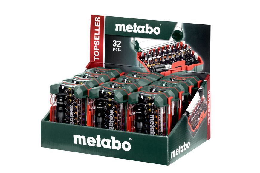 Набір біт Metabo SP Bit box 32 шт (626700000) 626700000 фото