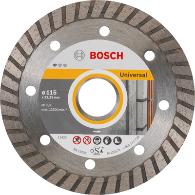 Алмазний диск Bosch Standard for Universal Turbo 115х22.23 (2608602393) 2608602393 фото