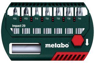 Набір біт Metabo IMPACT 29 8 шт (628849000) 628849000 фото