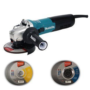 Угловая шлифмашина Makita GA5092X01+50 дисков SET-GA5092-0724 фото