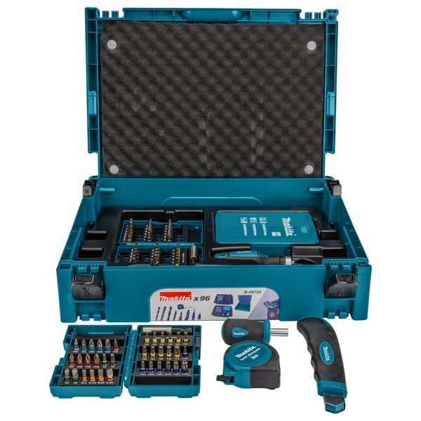 Набір свердл та біт Makita 96 шт B-49725 B-49725 фото