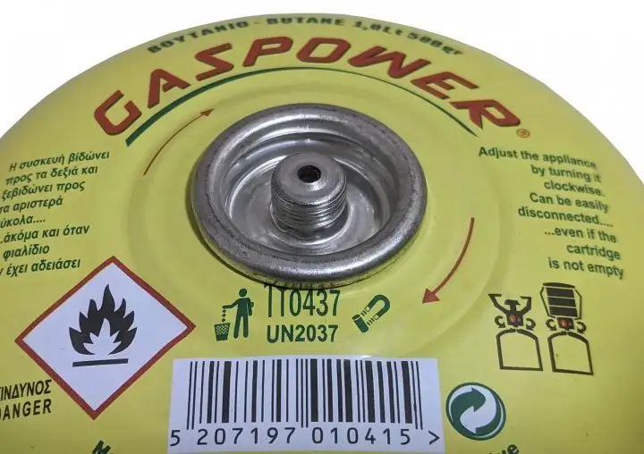 Картридж газовий Gas Power 500GR 500GR фото