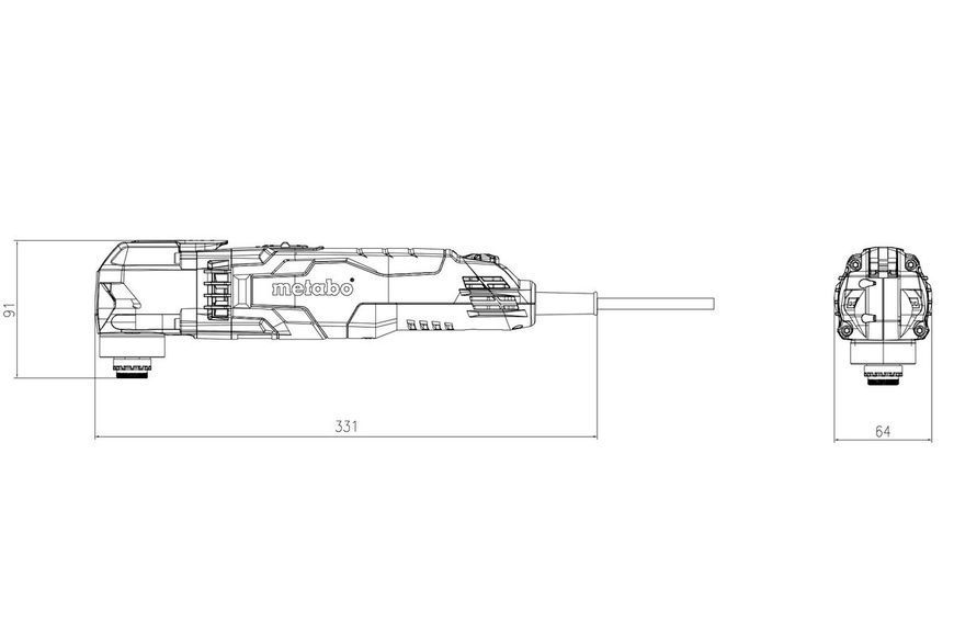 Реноватор Metabo MT 400 Quick Set (601406500) 601406500 фото
