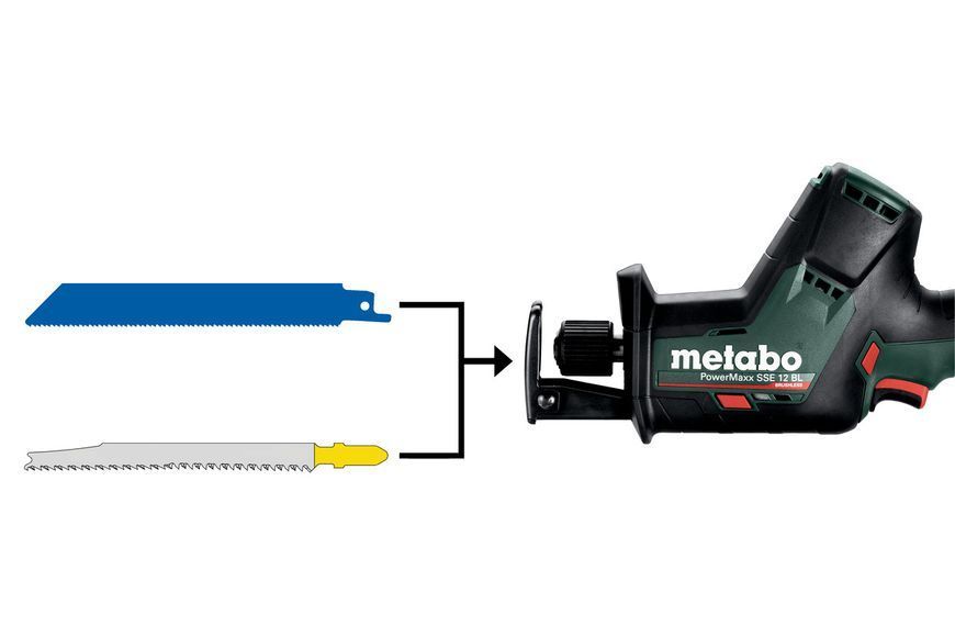 Акумуляторна шабельна пила Metabo POWERMAXX SSE 12 BL (602322500) 602322500 фото