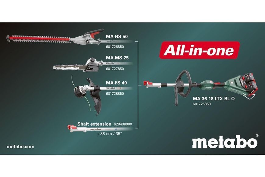 Насадка-мотокоса Metabo MA-FS 40 (601728850) 601728850 фото