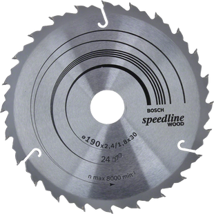 Пильный диск Bosch SPEEDLINE WOOD 190х30 (2608640801) 2608640801 фото