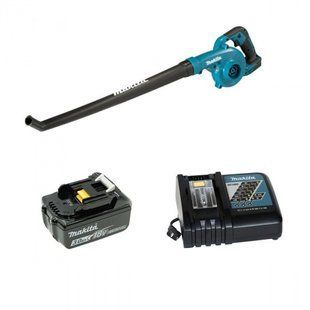 Набор аккумуляторная воздуходувка Makita DUB186Z + аккумулятор BL1830 + зарядное устройство DC18RC SET-DUB186Z-1023 фото