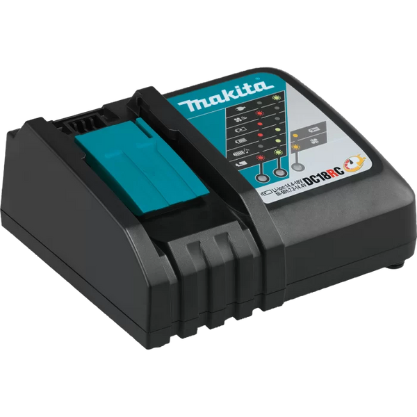 Набор аккумуляторная воздуходувка Makita DUB186Z + аккумулятор BL1830 + зарядное устройство DC18RC SET-DUB186Z-1023 фото