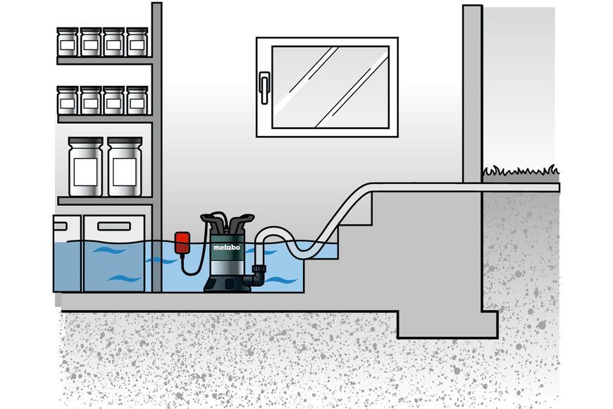 Погружной насос для чистой воды Metabo TP 8000 S (0250800000) 0250800000 фото