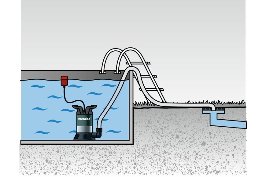 Погружной насос для чистой воды Metabo TP 8000 S (0250800000) 0250800000 фото