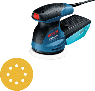 Ексцентрикова шліфмашина Bosch GEX 125-1 АЕ (0601387500) 0601387500 фото