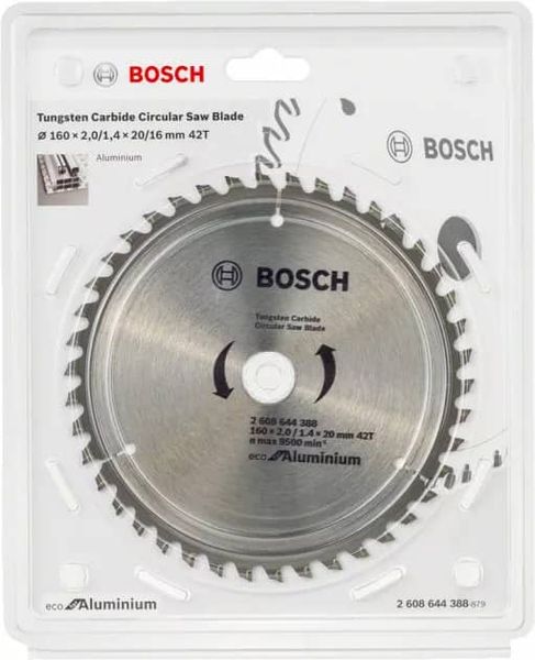 Пильний диск Bosch ECO ALU/Multi 160x20 (2608644388) 2608644388 фото