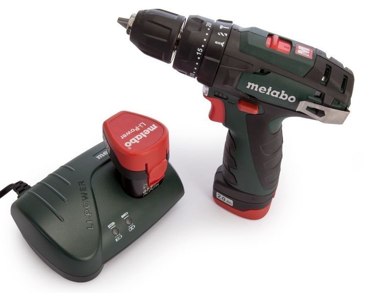 Аккумуляторная дрель-шуруповерт Metabo PowerMaxx SB Basic (600385500) 600385500 фото