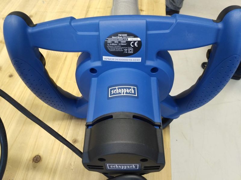 Миксер строительный Scheppach PM 1800 D PM1800D фото