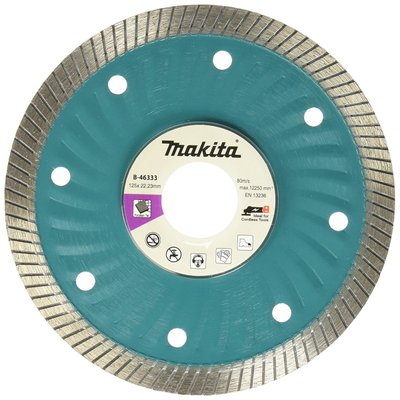 Алмазный диск по плитке и керамике Makita 125х22.23 мм B-46333 фото