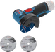 Болгарка аккумуляторная Bosch GWS 10.8-76 V-EC (без АКБ и ЗУ) (06019F2000) 06019F2000 фото 1