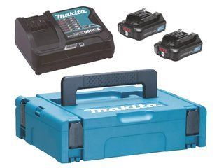 Набор аккумуляторов Makita CXT (BL1021Bx2, DC10SB, Makpac 1) 197658-5 197658-5 фото