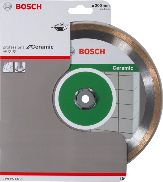 Алмазный диск Bosch Standard for Ceramic 200х25,4 мм (2608602537) 2608602537 фото