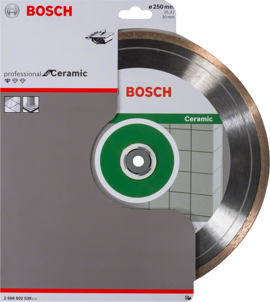 Алмазний диск Bosch Standard for Ceramic 250х30/25,4 мм (2608602539) 2608602539 фото
