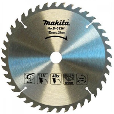 Пильный диск Makita ТСТ по дереву 165х20х24T D-52560 фото