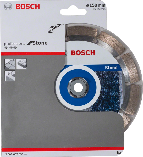 Алмазный диск Bosch Standard for Stone 150х22,23 мм (2608602599) 2608602599 фото