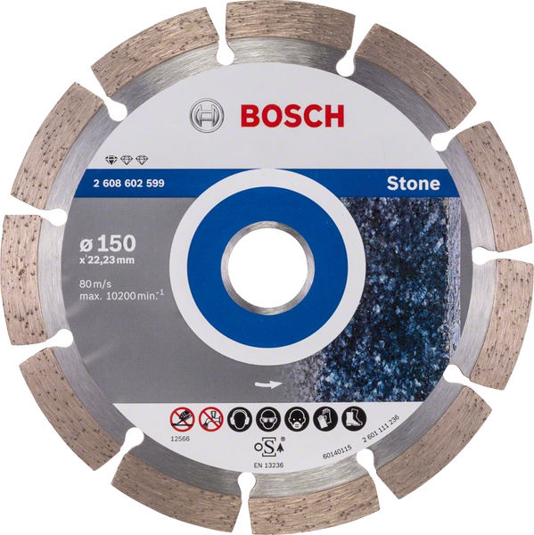 Алмазный диск Bosch Standard for Stone 150х22,23 мм (2608602599) 2608602599 фото