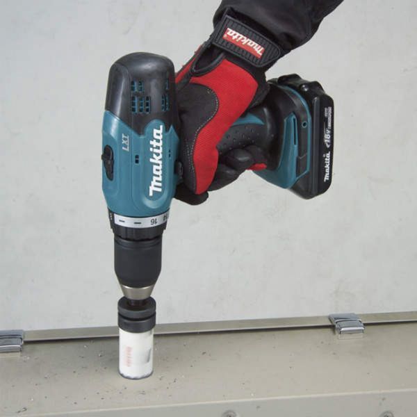 Ножницы Makita DJS200Z + дрель-шуруповерт Makita DDF453SYX4 с АКБ и ЗУ SET-DJS200Z-0724 фото