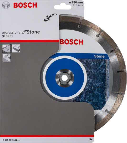 Алмазный диск Bosch Standard for Stone 230х22,23 мм (2608602601) 2608602601 фото