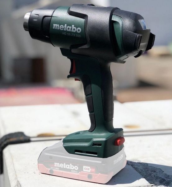 Аккумуляторный термофен Metabo HG 18 LTX 500 (без АКБ) (610502850) 610502850 фото