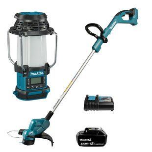 Триммер Makita DUR193RF + Фонарь Makita DMR055 с АКБ и ЗУ SET-DUR193RF-0724 фото