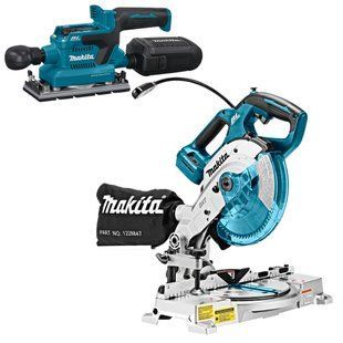 Пила Makita DLS600Z + Шлифмашина Makita DBO381ZU SET-DLS600Z-0724 фото