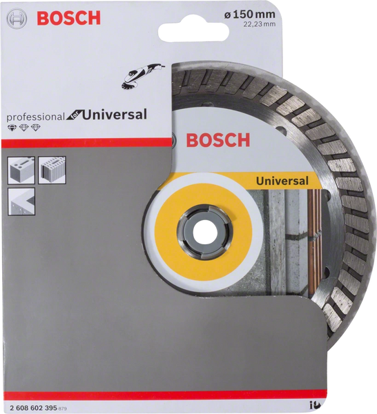 Алмазный диск Bosch Standard for Universal Turbo 150х22.23 (2608602395) 2608602395 фото