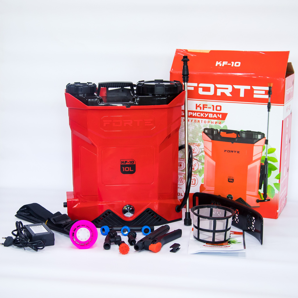 Аккумуляторный опрыскиватель FORTE KF-10 